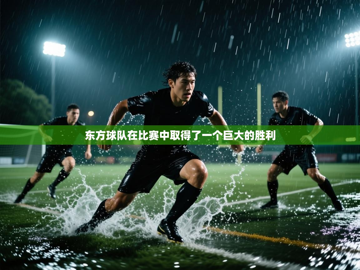 东方球队在比赛中取得了一个巨大的胜利
